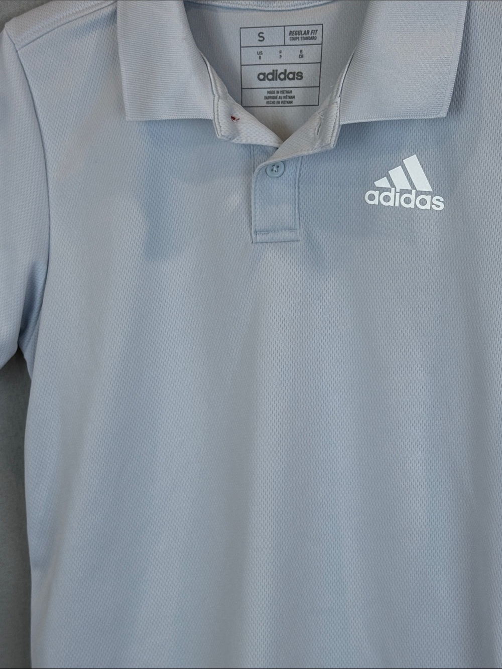 Adidas Two Button Polo Shirt- Size Small (8) - Picture 8 of 10